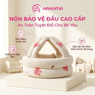 Mũ Bảo Hiểm HAHUMA Cho Bé Tập Đi, Tập Bò, Tập Ngồi - Mũ Bảo Vệ Đầu Bé Chống Va Đập