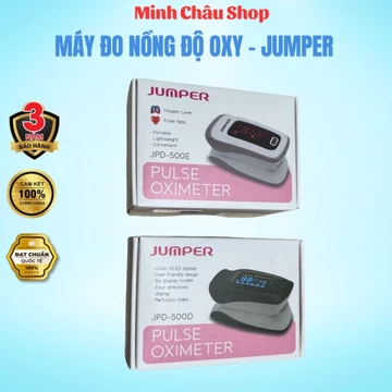 Máy Đo Nồng Độ Oxy SpO2 Kẹp Ngón Tay Jumper Chính Hãng - Máy Đo Oxy Máu, Đo Nhịp Tim OLED Chính Xác
