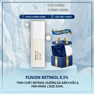Tinh Chất Trẻ Hóa Da Fusion Retinol 0.3% Dưỡng Sáng Mờ Nám Giảm Nếp Nhăn Phục Hồi 30ml Hàng Công Ty