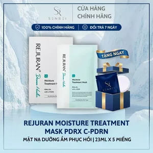 Mặt Nạ Dưỡng Ẩm Rejuran Moisture Treatment Mask PDRX c-PDRN Phục Hồi Da 5 Miếng x 23ml Hàng Công Ty