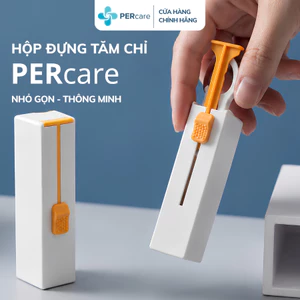 Hộp Đựng Tăm Chỉ Nha Khoa PERcare Tự Động Cao Cấp Tiệt Trùng Nhỏ Gọn Tiện Lợi An Toàn 10 chiếc Made in Viet Nam