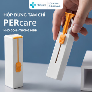 Hộp Đựng Tăm Chỉ Nha Khoa PERcare Tự Động Cao Cấp Tiệt Trùng Nhỏ Gọn Tiện Lợi An Toàn 10 chiếc Made in Viet Nam