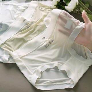Combo 10 Quần Lót Nữ Siêu Nhẹ Venti la tion Vải Su Lụa Phối Viền Chữ AIR Mát Lạnh Mềm Mại