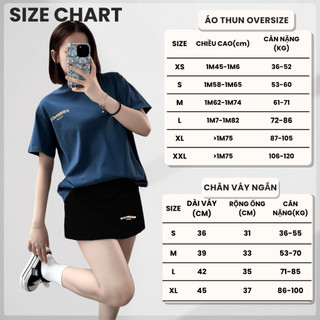 Set Bộ Áo Thun Nữ CHEPOL Form Rộng, Cổ Tròn, Phối Chân Váy Ngắn, In Chữ, Chất Cotton (Áo Phông Hồng + Cv Trắng)-CP_11089