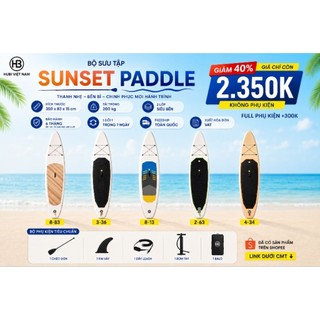 Bộ sưu tập SUP 2 lớp HB350 siêu bền - Thuyền SUP/Ván chèo đứng bơm hơi