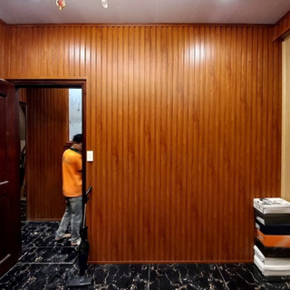 Tấm Ốp Tường Lam 3 Sóng Thấp Nhựa (Tâm Dài 2m9 Cắt Đôi 1m45 )
