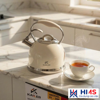 Ấm Đun Nước Siêu Tốc Kailer KL-266 3.5L Có Còi Báo Dùng Mọi Loại Bếp - Gia Dụng HMS
