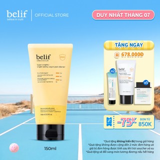 [belif Official] Sữa rửa mặt thuần chay làm sáng da Belif Super Knights (150ml)