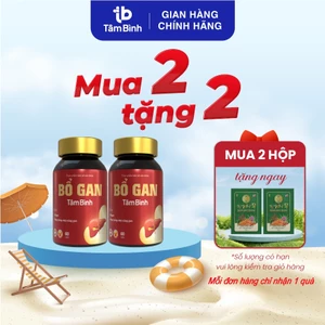 Giải độc Gan Tâm Bình - Hỗ trợ giảm mề đay, mẩn ngứa, thanh nhiệt, bổ gan, nóng trong, chán ăn, mệt mỏi