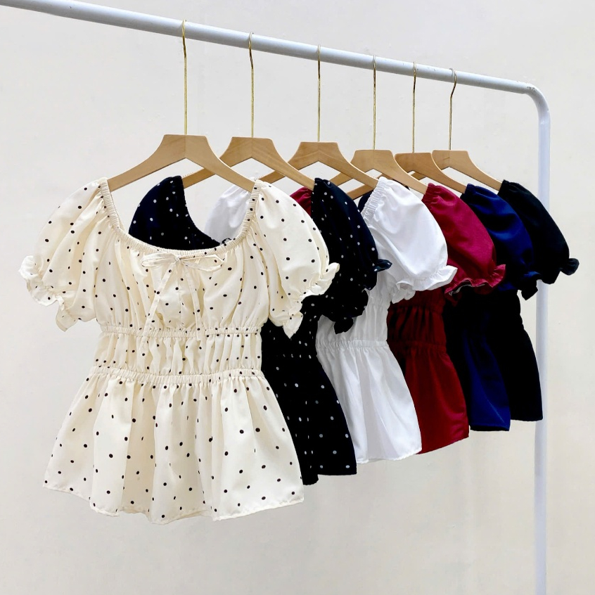 Áo Thun Nhún Eo Bigsize Nữ Lên Phom Tôn Dáng Dễ Thương Cho Các Nàng Mũm Mỉm A282