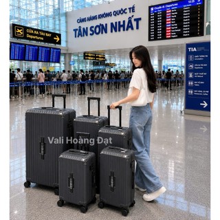 vali kéo du lịch siêu to khổng lồ size 36,size 32 nhựa pc chống va đập mạnh,bảo hành thay bánh xe ổ khóa miễn phí