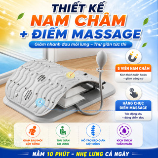 Khung nắn chỉnh cột sống bơm hơi XSPORT, khung massage cột sống toàn thân thư giãn thắt lưng, giảm đau lưng & thoát vị