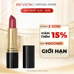 Son Môi Ẩm Mịn Revlon Super Lustrous Lipstick Căng Bóng Bền Màu (4.2g)