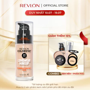Kem Nền Kiềm Dầu Lâu Phai Revlon Colorstay 24h SPF 15 (30ml)
