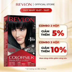 Nhuộm Tóc Chiết Xuất Từ Thiên Nhiên Revlon Colorsilk Keratin 3D (120ml)