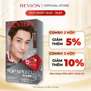 Nhuộm Tóc Phủ Bạc Revlon Top Speed Chiết Xuất Nhân Sâm Dành Cho Nam