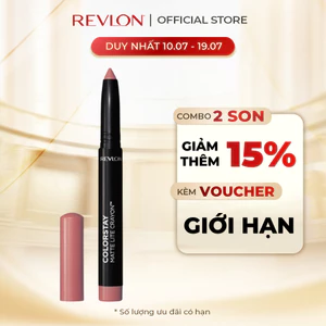 Son Bút Chì Mịn Lì Ẩm Mượt Revlon Colorstay Matte Lite Crayon (1.4g)