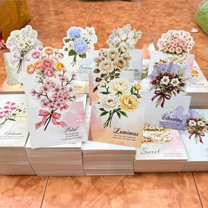 Thiệp 3D Ghi Lời Chúc Nhiều Hình Đa Dạng, Dễ Thương Gift Card Sinh Nhật YiYihome