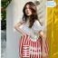 Túi Tote 𝐒𝐚𝐦𝐩𝐭𝐲 Dáng Tote Mềm In Chữ Sọc Dọc Vải Canvas Phối Quai Da Phong Cách Hàn Quốc 2026