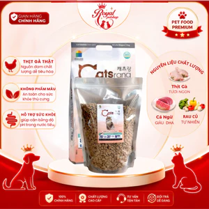 Thức ăn hạt cho mèo Catsrang,Wonder Cat 1kg (túi tách)