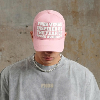 RecklessCapman Mũ Lưỡi Trai FNOS l NÓN _US AVERAGE_ TRUCKER HAT - PINK - HW5 l FNOSVERSE INSPIRED BY