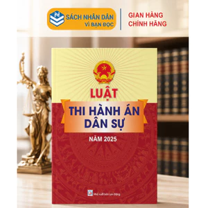Sách - Luật Thi Hành Án Dân Sự năm 2025 - ndbooks