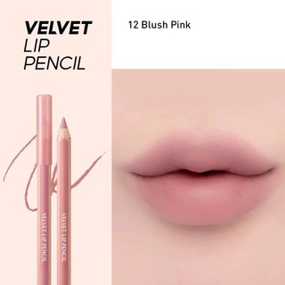 Chì Kẻ Viền Môi CLIO Velvet Lip Pencil Chì Kẻ Môi Clio lì Lâu Trôi Định Hình Viền Môi Che Thâm Môi 1.45g - Kosmi Beauty
