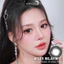 Lens mắt 523 Choco màu nâu socola vân xoáy tự nhiên, size lớn - thương hiệu LUNA EYES
