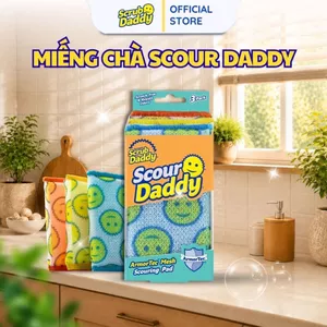 Miếng Cọ rửa Scour Daddy - Lưới ArmorTec® Rửa Sạch Loại Bỏ Các Mảng Bám Cứng Đầu