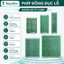 Phíp đồng đục lỗ thuỷ tinh 2 mặt chất lượng cao.