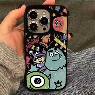 Ốp điện thoại mềm TPU cho iPhone 15 Bảo vệ Camera siêu lửa Họa tiết quái vật iPhone 14 13 12 11 15 15plus 15Promax