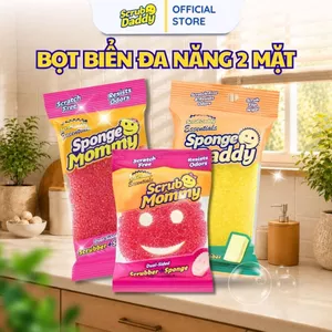 Miếng Rửa Chén Bọt Biển Scrub Mommy Mỏng Hơn