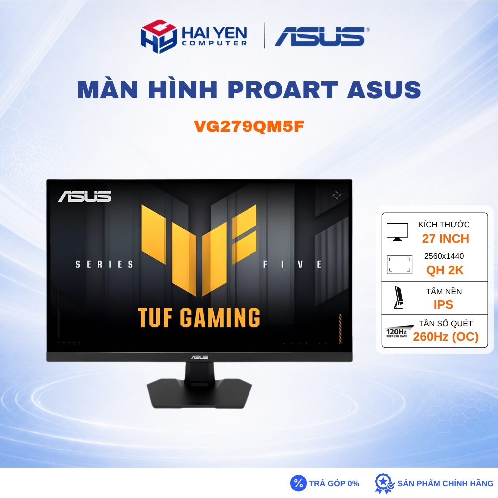 Màn hình ASUS TUF Gaming VG279QM5F 27" Fast IPS 260Hz chuyên game