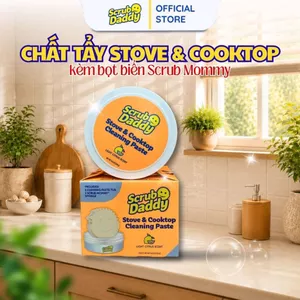 Bộ Chất Tẩy Dành Cho Dụng Cụ & Thiết Bị Nhà Bếp Stove and Cooktop Cleaner Scrub Daddy