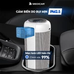 Máy Lọc Không Khí Ô Tô V2 4IN1 MEDICAR - Lọc Sạch Bụi Mịn PM2.5, Khử Mùi Và Tạo Mùi Thơm Bằng Tinh Dầu Cho Xe — ảnh 6