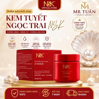 Nsk Pearl Beauty Cream Kem Dưỡng Da Bột Ngọc Trai Sáng Mịn Da, Cấp Ẩm Và Chống Xỉn Màu 20g
