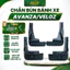 Chắn bùn Toyota Avanza/Veloz đời 2022 - Nay hạn chế bùn đất bắn lên xe tặng kèm ốc và tua vít