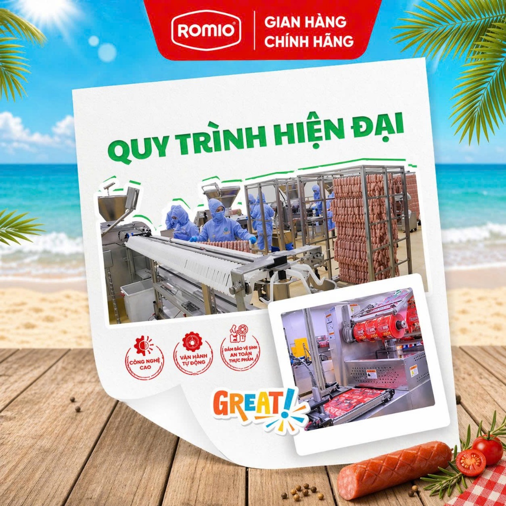 Lạp Xưởng Truyền Thống Tươi Hảo Hạng 500g – Thơm Ngon, Hương Vị Truyền Thống