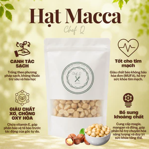 Nhân hạt macca 500gr canh tác sạch tại Đắklắk thơm ngon