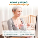 Máy Hút Sữa Không Dây Kamidi Flow 2in1 Máy Hút Sữa Rảnh Tay Công Nghệ Mới Hút Nhẹ Nhàng Êm Ái — ảnh 5