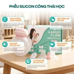 Máy Hút Sữa Không Dây Kamidi Flow 2in1 Máy Hút Sữa Rảnh Tay Công Nghệ Mới Hút Nhẹ Nhàng Êm Ái — ảnh 4