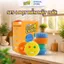 Set 4 Scrub Daddy Colors - Miếng rửa chén bọt biển Scrub Daddy nguyên bản, miếng xốp lau chùi đa năng