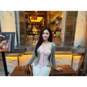 𝑪𝒉𝒐𝒄𝒐•SET ÁO QUÂY+CARDIGAN MỎNG BASIC