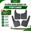 Chắn bùn Toyota Fortuner 2006 - 2015 hạn chế bùn đất bắn lên xe tặng kèm ốc và tua vít
