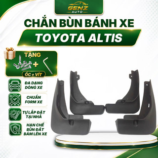 Chắn bùn Toyota Altis 2014 - Nay hạn chế bùn đất bắn lên xe tặng kèm ốc và tua vít