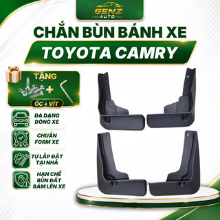 Chắn bùn Toyota Camry 2019 - 2023 hạn chế bùn đất bắn lên xe tặng kèm ốc và tua vít
