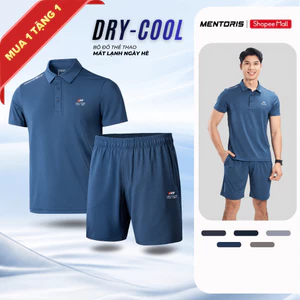 Bộ Đồ Nam Thể Thao MENTORIS Cao Cấp, Trẻ Trung, Vải Thun Lạnh Thông Hơi, Form Regular Fit Tôn Dáng MBP01