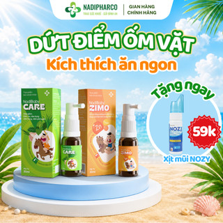 Siro Ho Nadibaby Care Dạng Xịt Cho Bé Giảm Ho Đờm, Viêm Đường Hô Hấp, Tăng Sức Đề Kháng- Lọ 15Ml