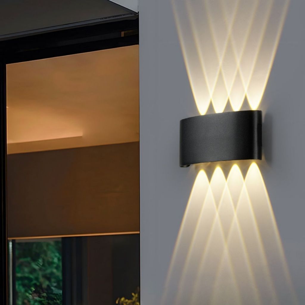 Đèn hắt tường trang trí nhà, chống nước IP65 dùng điện 220V - Đèn hắt tia decor trang trí cầu thang