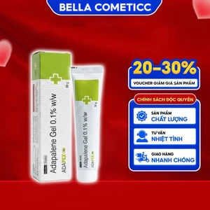 Kem Chấm Mụn Adapalene Gel USP 0,1% w/w 30g Hỗ Trợ Giảm Mụn Ẩn Mụn Đầu Đen, Mụn Mủ, Mụn Bọc Hiệu Quả